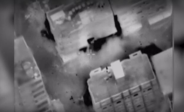 Израелски въздушен удар разруши 11 етажна сграда в град Газа в