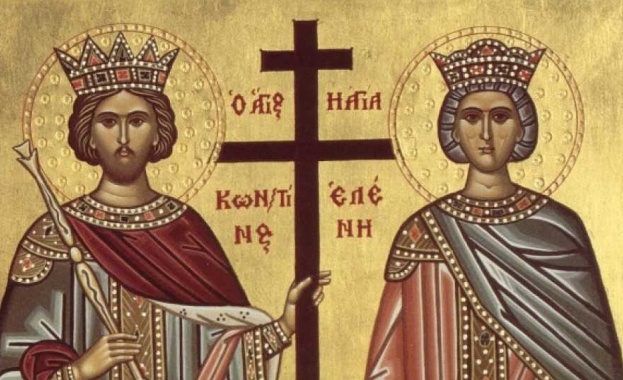 На 21 май православната църквата почита паметта на Свети Константин
