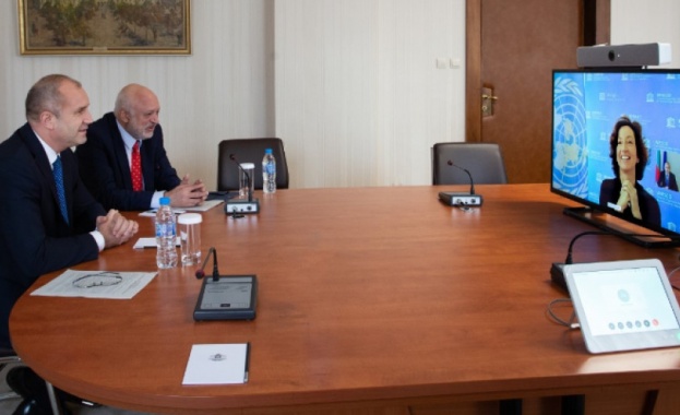 Румен Радев подкрепи Одри Азуле за втори мандат като шеф на ЮНЕСКО