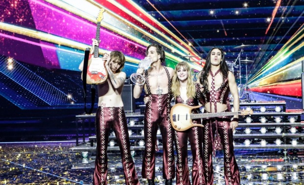 Вокалистът от рок групата Манескин победила на тазгодишния конкурс Евровизия