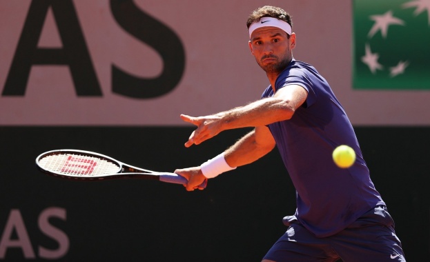 Григор Димитров приключи с участието си на турнира от сериите