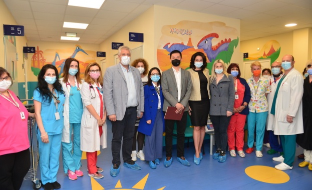 Huawei Technologies България подари усмивки на малките пациенти Най малките пациенти