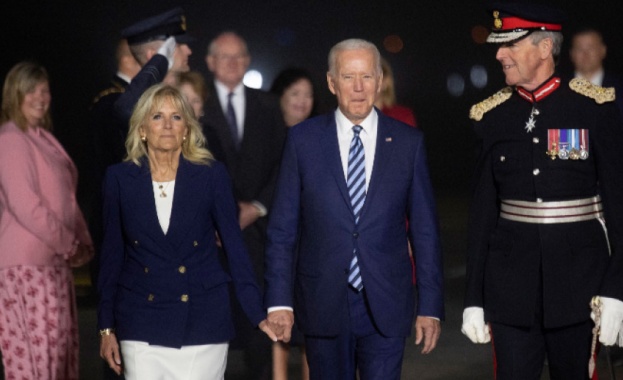 Американският президент Джо Байдън кацна с полет на Air Force