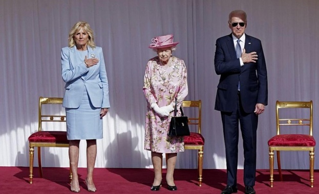 Президентът на САЩ Джо Байдън и първата дама Джил Байдън