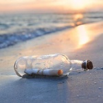 Писмо в бутилка прекоси Атлантическия океан 