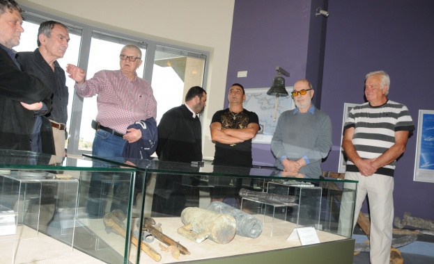 Обновената експозиция на Музей на котвата беше открита официално днес