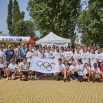 Стефка Костадинова прие факела с олимпийския огън