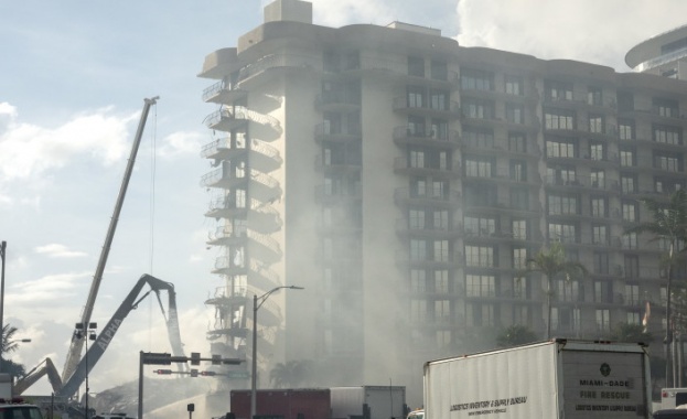 Броят на загиналите след рухването на сграда в Маями Дейд американския