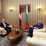 Румен Радев се срещна с президента на Латвия Егилс Левитс
