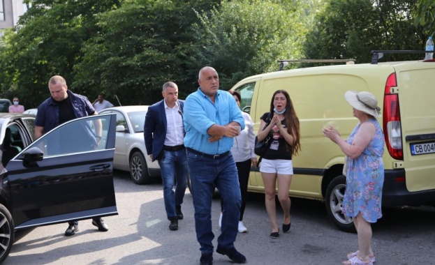 Лидерът на ГЕРБ Бойко Борисов пристигна на разпит в ГД