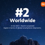 Xiaomi заема второто място в световния пазар на смартфони за първи път в историята си