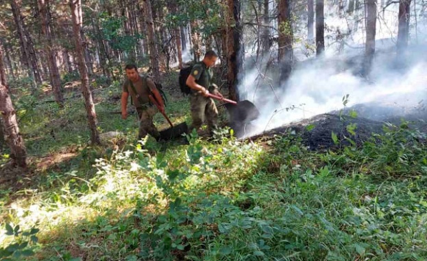 Двадесет военнослужещи със специализирана техника от 31 батальон Хасково