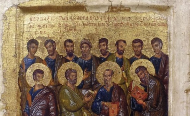 Св. апостоли и дякони Прохор, Никанор, Тимон и Пармен