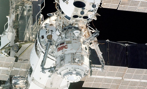 Модулът Пирс от руския сегмент на Международната космическа станция (МКС)