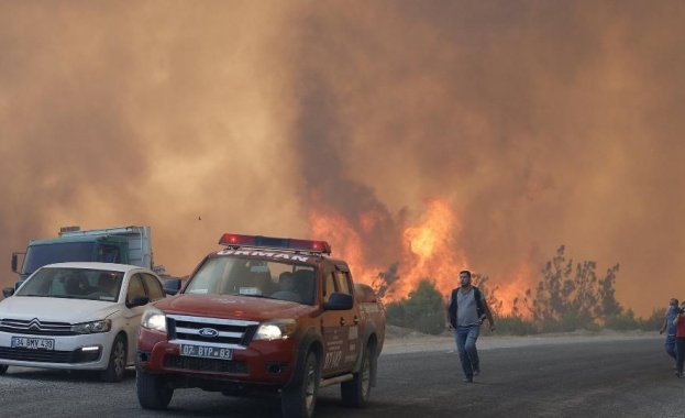 Потушен е големият пожар край кюстендилското Долно село