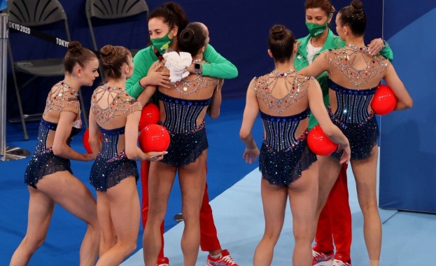 Ансамбълът на България по художествена гимнастика спечели категорично първото място