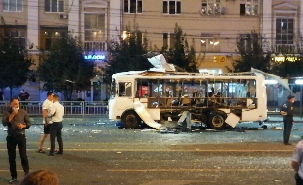 Автобус се взриви в руския град Воронеж, има жертва и множество ранени