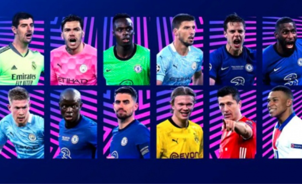 УЕФА обяви играчите които са номинирани за най добрите футболисти по