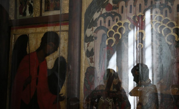 Пренасяне на светия Убрус Св мчк Диомид Преп Йоаким Осоговски