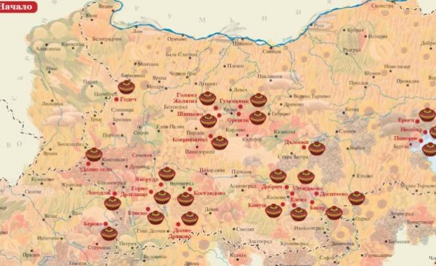 Интерактивната кулинарна езикова карта на България осъществява най-крупното екипно диалектно