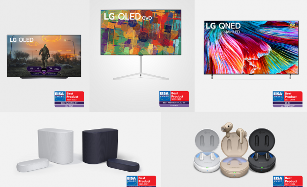 Отново са наградени иновативните решения за домашно забавление на LG