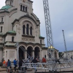 Започва изграждането на сцената за Гала концерта на Соня Йончева и Пласидо Доминго в София