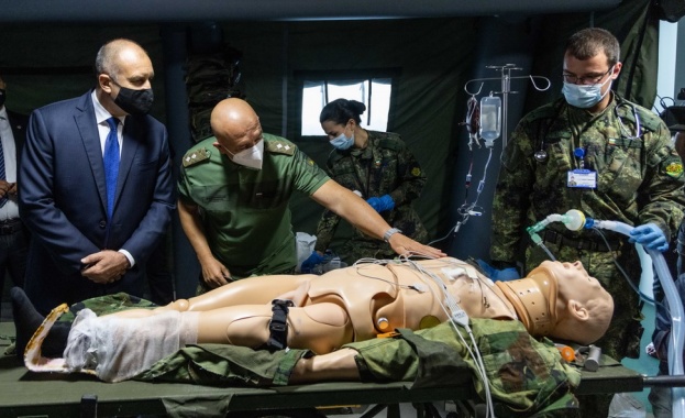 Президентът: Военномедицинският симулационен тренировъчен център на ВМА е инвестиция в бъдещето на Въоръжените ни сили 