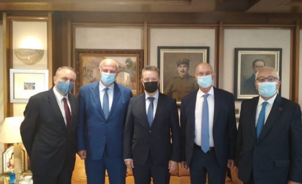 Министърът на правосъдието проф. Янаки Стоилов се срещна с гръцкия