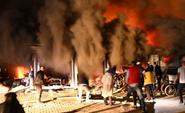 10 души загинаха в пожар в Covid центъра в Тетово