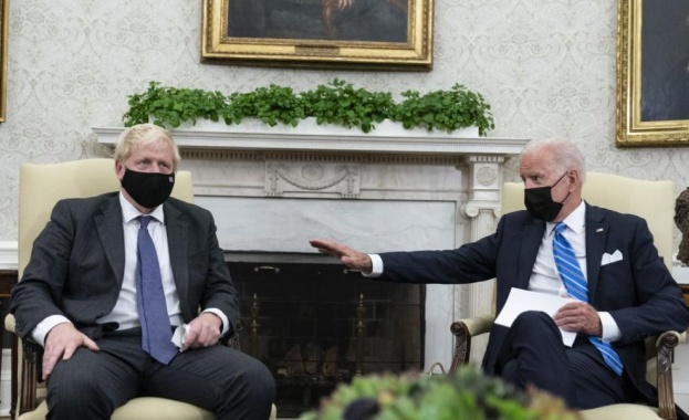 Ключова среща между Байдън и Борис Джонсън в Белия дом 