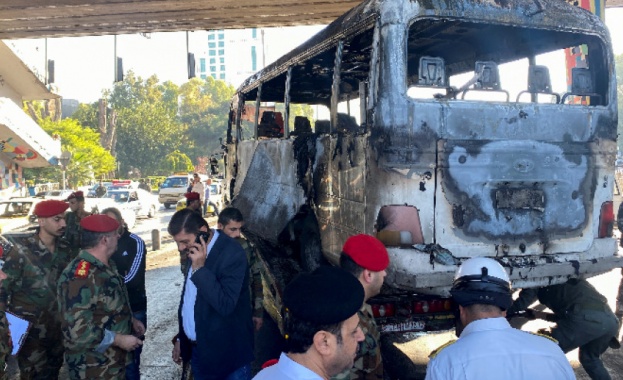 Бомбена атака в Дамаск, 13 военни са убити