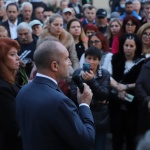 Радев в Сливен: Трябва да има справедливост и възмездие. Борим се за ефективна съдебна власт