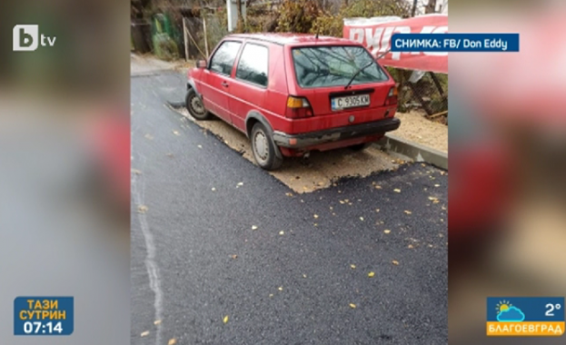 Куриоз снимката с популярен модел автомобил развесели потребителите на