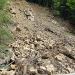 Ограничено е движенето в посока Русе по път I-5 Русе - Бяла