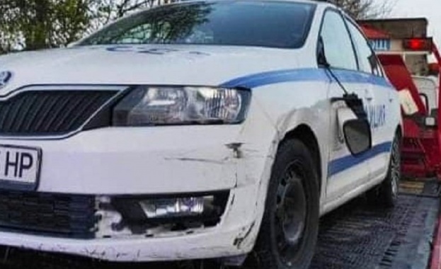 Сцена от екшън филм се разигра тази нощ по пътя