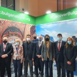 Заместник-министърът на туризма на Гърция София Захараки посети българския щанд на изложението в Атина 