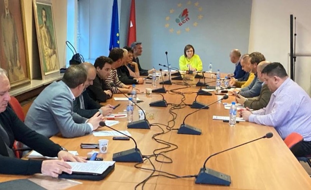 Ръководителите на работните групи от БСП за България участвали в
