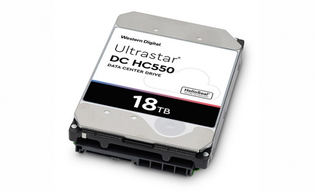 Western Digital Ultrastar DC HC550 – HDD с капацитет до 18TB