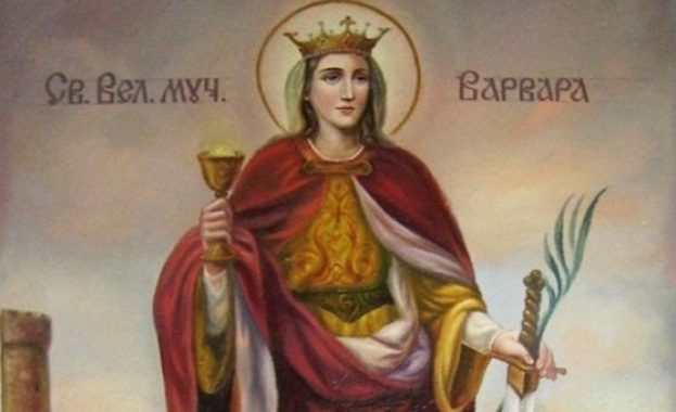 Св. великомъченица Варвара. Св. преподобни Йоан Дамаскин