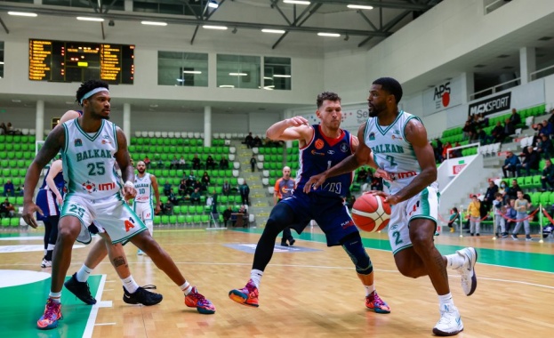 Отборът на Балкан записа трета победа в Балканската лига след
