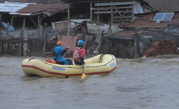 В района вали тежък мокър смях В Рудоземското село Елховец