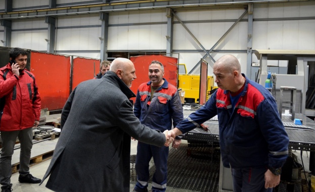 В рамките на визитата си в град Русе министърът на