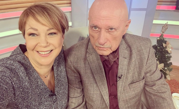 Вечно загадъчният Васил Банов в „Извън играта“ с Люба Пашова по БНТ 1 