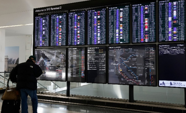 Прекъсване на електрозахранването на британското летище Манчестър наложи отмяната или