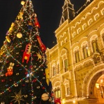 Коледната атмосфера в Москва