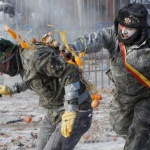 Бой с брашно и яйца на традиционно събитие във Валенсия