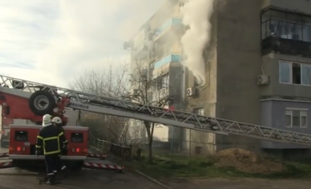 Пожар взе жертва в Русенско (видео)
