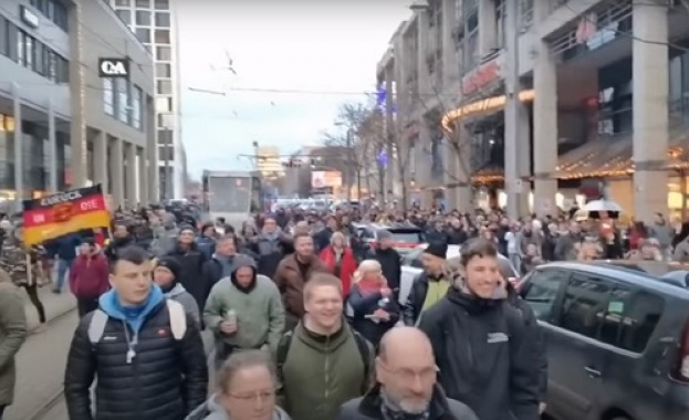 Протести срещу ковид-мерките се проведоха в Германия