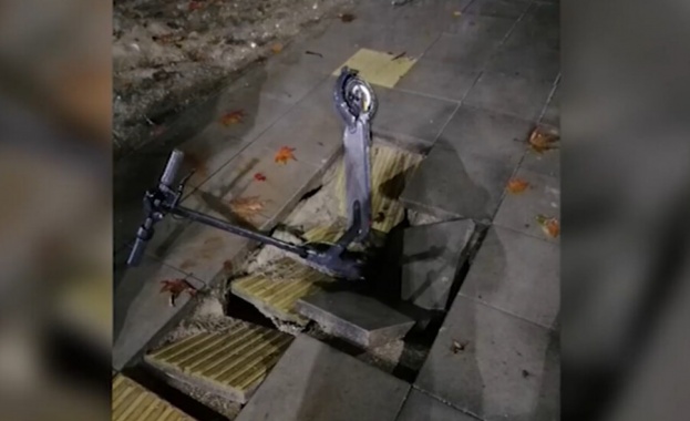 Опасен инцидент в центъра на Пловдив на оживено кръстовище на