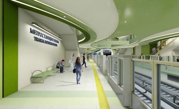 Новата 3-километрова отсечка на метрото ще е готова в края на 2025 година